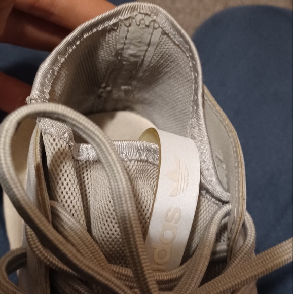 Womens Adidas Viral Tubular Entrap Sneaker - Grey - Picture 5 of 13